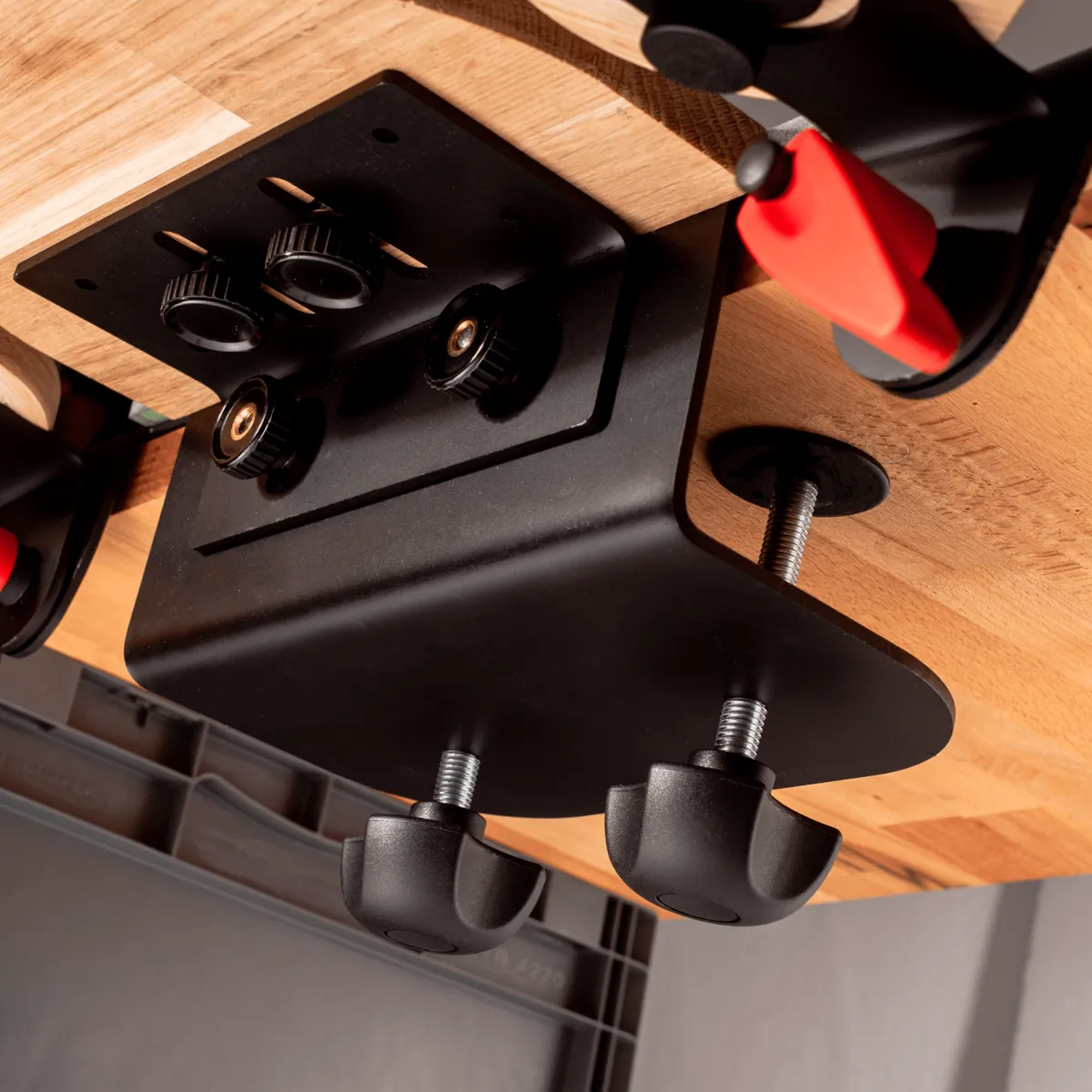 horotoo portable watchmaker bench fit mechanism and adjustment knobs